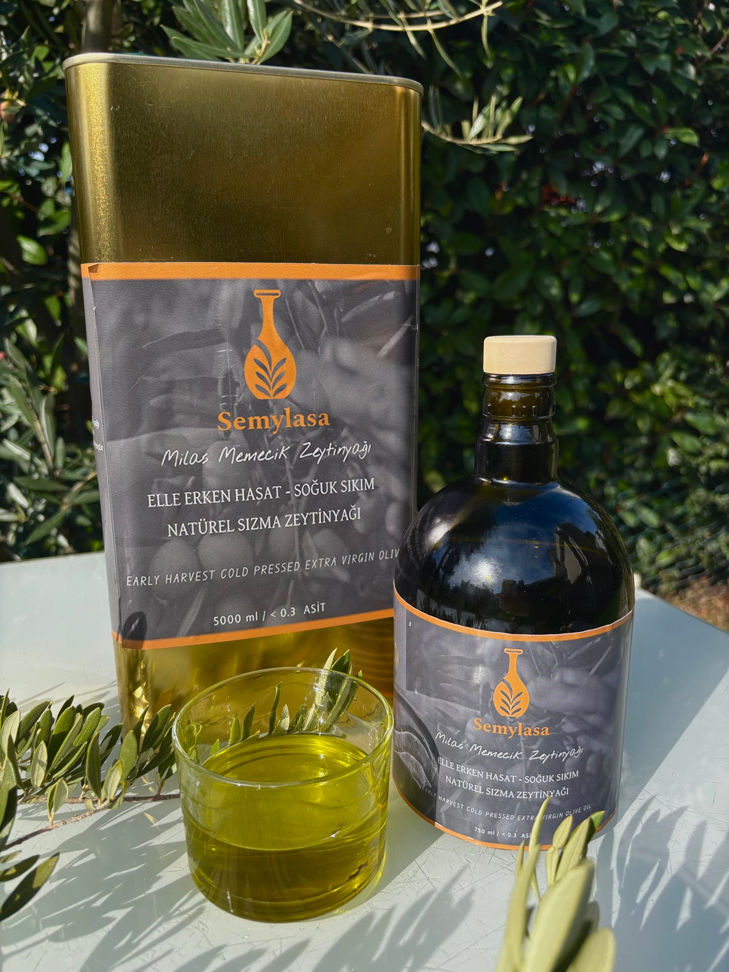 Erken Hasat Soğuk Sıkım Zeytinyağı - 750 ml