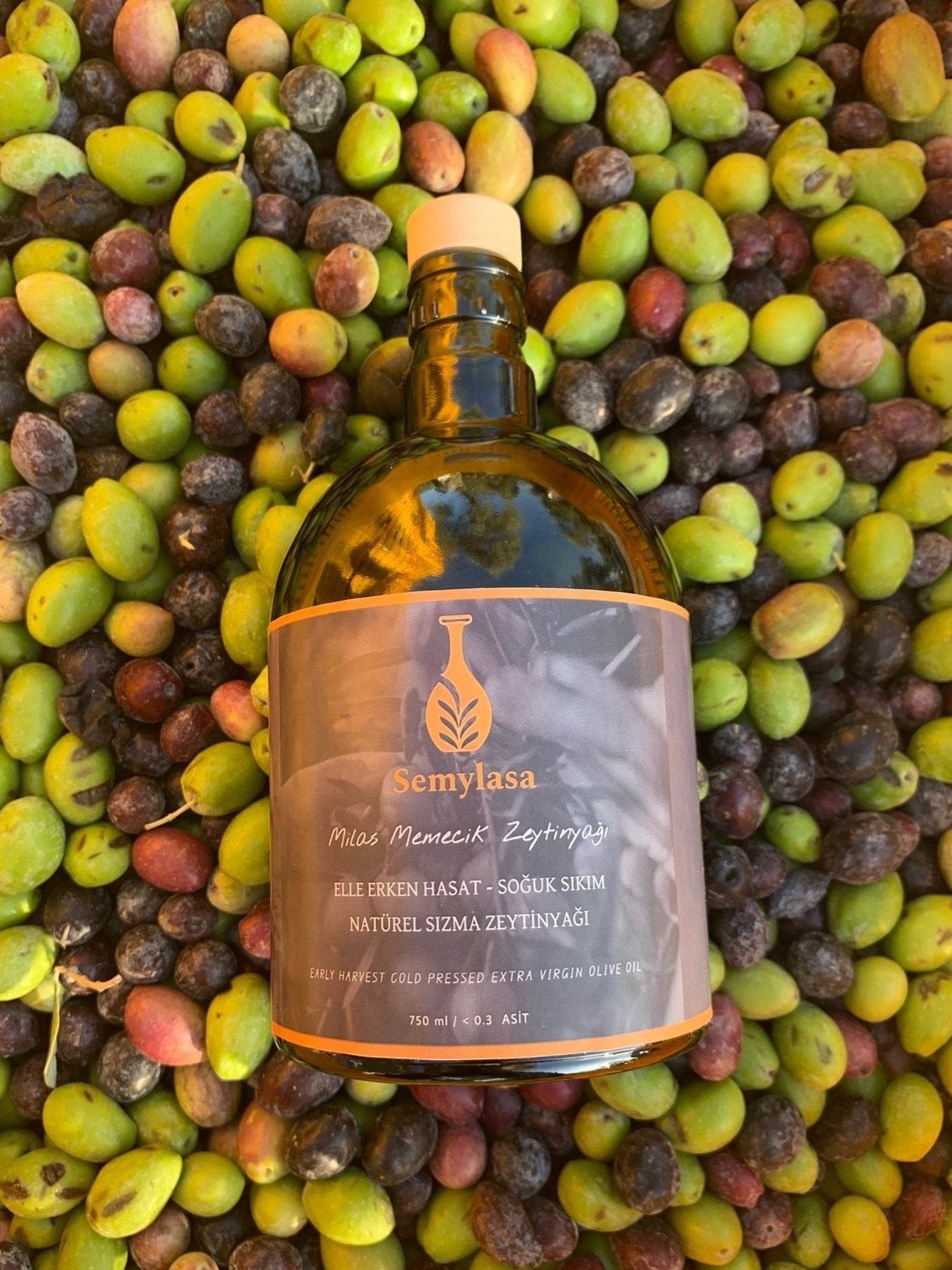 Erken Hasat Soğuk Sıkım Zeytinyağı - 750 ml